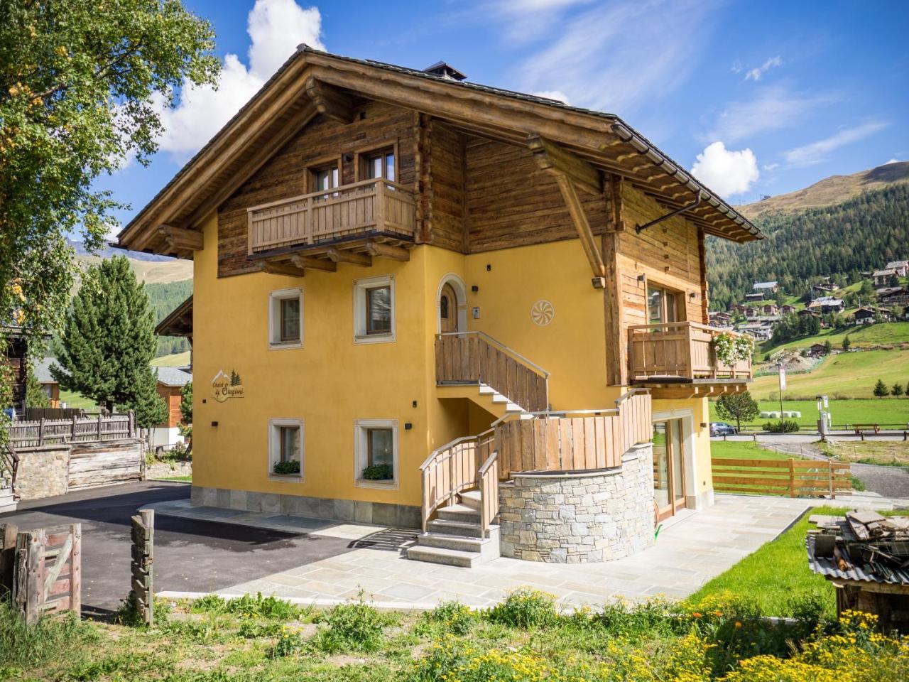 Вилла Chalet 4 Stagioni Ливиньо Экстерьер фото
