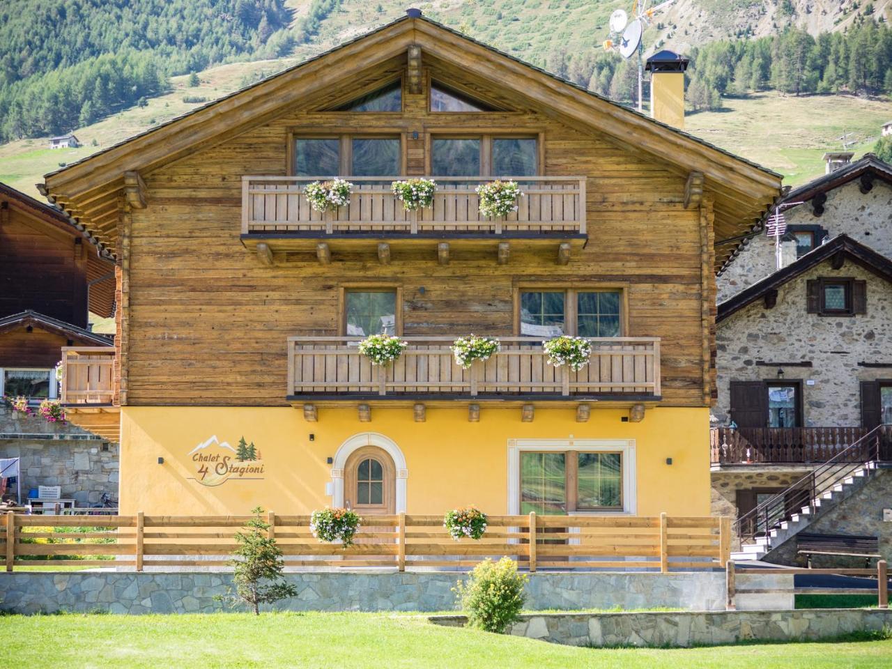 Вилла Chalet 4 Stagioni Ливиньо Экстерьер фото